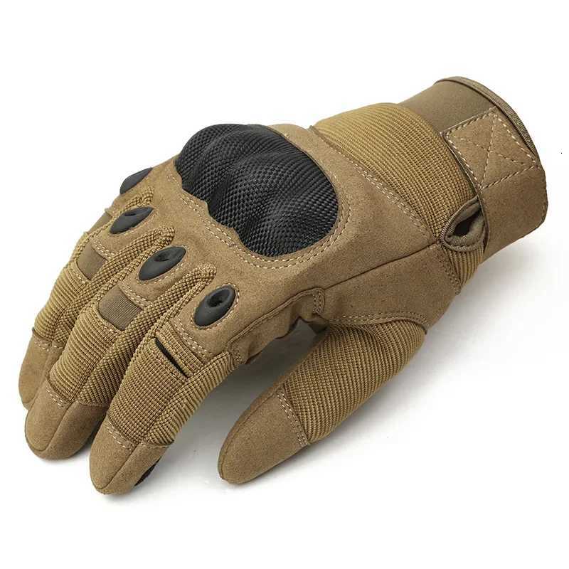 ersongear Tactical Full Finger Combat Gloves Hand Protective Gear Handwear Hunting Milsim Outdoor Hiking Training 9347XJ250904