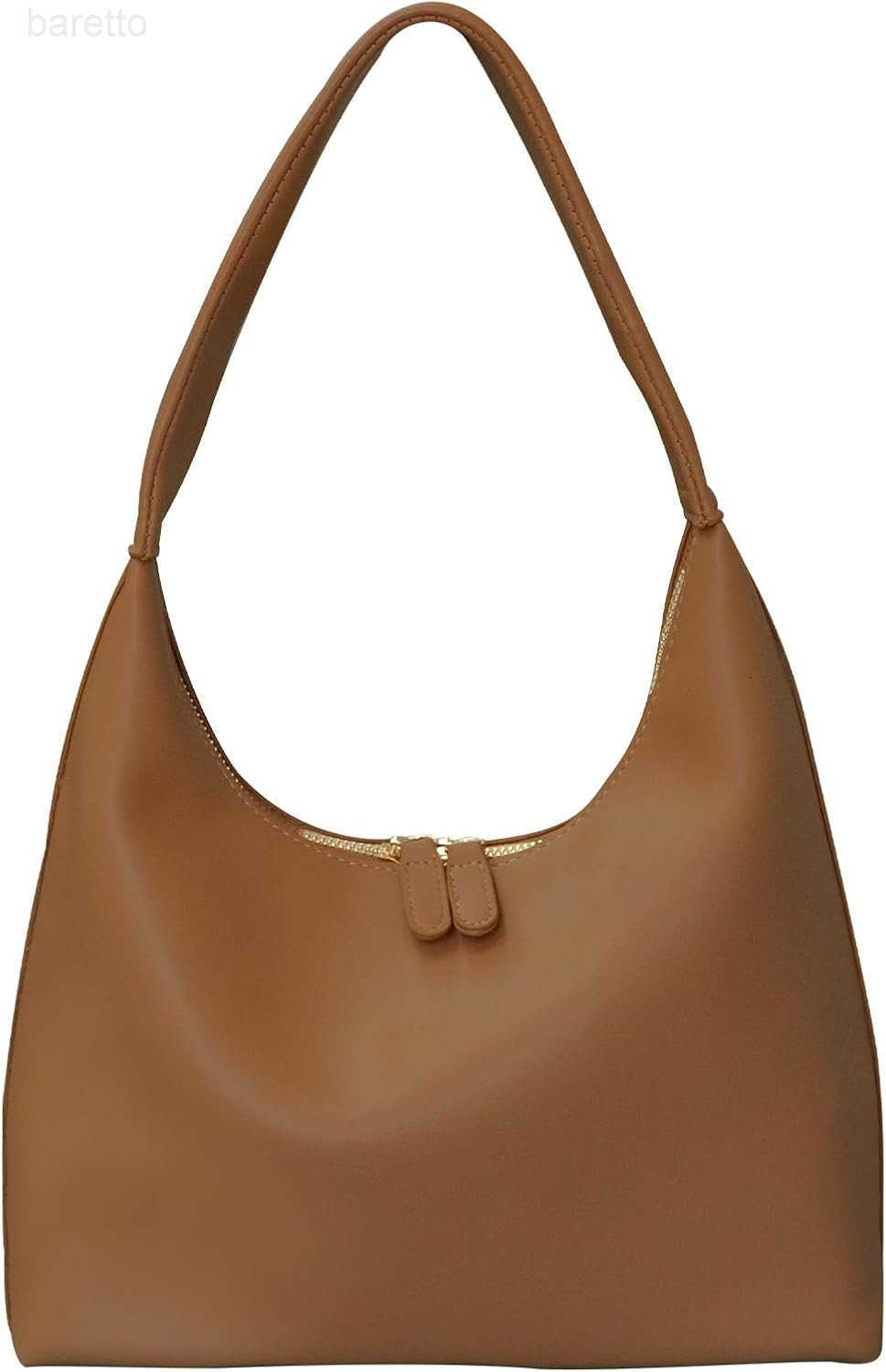 Leather Hobo Bag Small Shoulder Purses for Women Slouchy Tote Handbag Vegan Leather Crescent Bag M250903