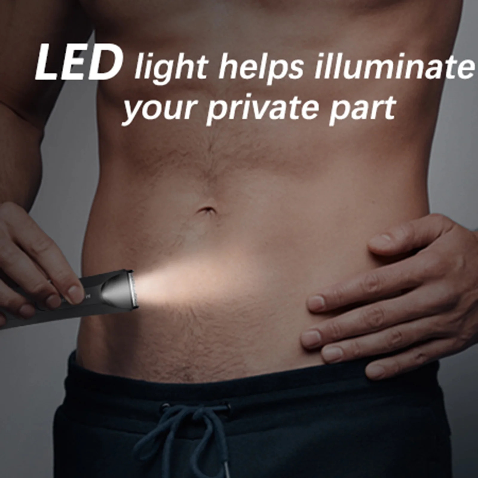 MAXGROOM Body Hair Trimmer Shaver for Men Ball Groin Pubic Replaceable Ceramic Blade Electric Razor Waterproof 250825