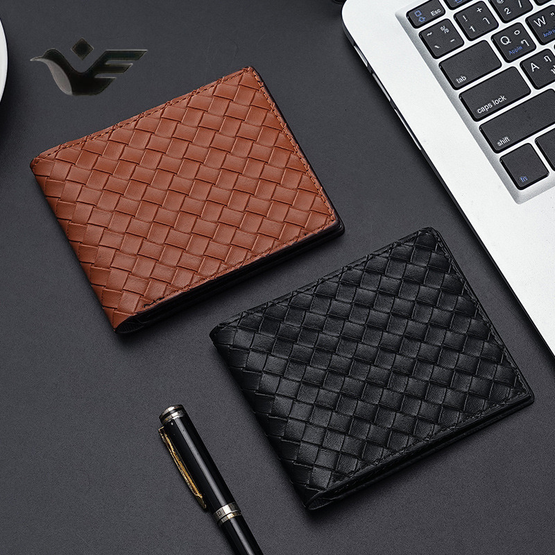 Feiyan Free Shipping New Designer Bag Luxury Shopping Bag Men's Wallet Woven Pattern Fashion Business Bag Casual Dual-use Multi-functional Storag