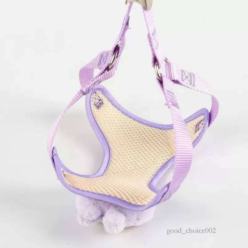 Lanjia- Labubu Dog Leash, Step-In Soft Mesh Puppy Vest With Cute Patterns And Doll Decorations, Breathable Pet Harness For Small Sized Dogs B142 Df26d