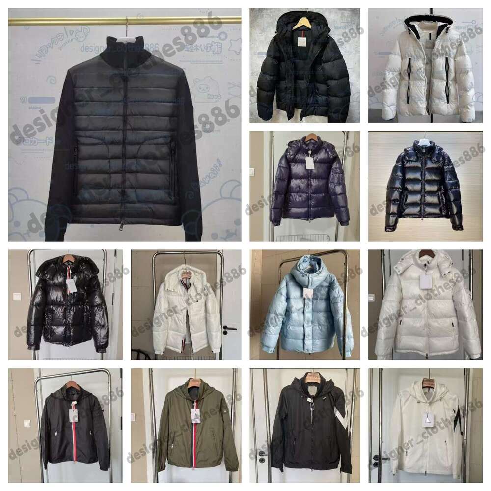 Mens puffer jacket Winter Coat Mens Parka Body Warmer Thick Hooded NFC Jacket Womens Fashion Style Slim High Quality White Duck Puffer Zip Up Jackets M-5Xl 3AN