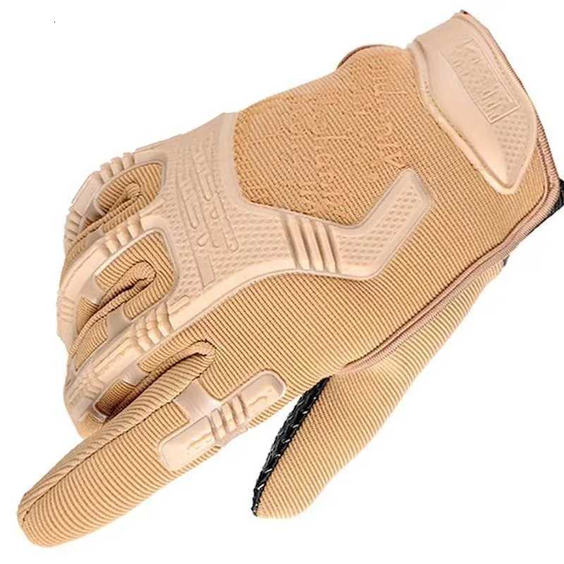 Outdoor Sports Full Finger Protective Gloves Touch Screen Tactical Motorcyc Hunting Cycling Gloves Riding Camouflage GlovesXJ250904