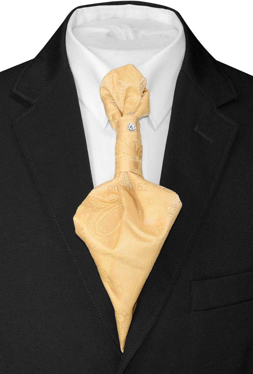 TiedSolid PAISLEY Color Cravat Mens Neck Tie 21 ColorsW250904