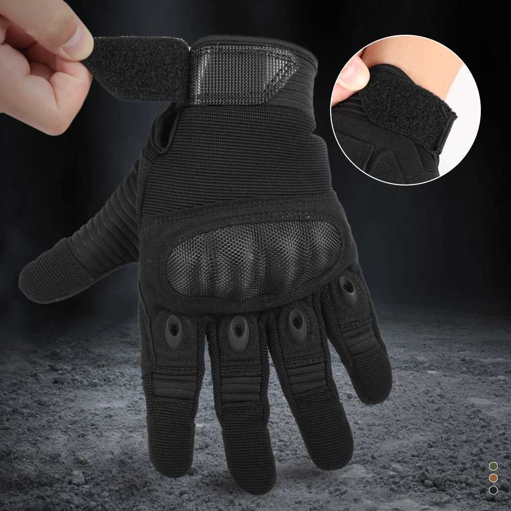 Touch Screen Tactical Gloves Outdoor Sport Paintball Shooting Hunting Airsoft Combat AntiSkid Work Protection Full Finger GloveXJ250904