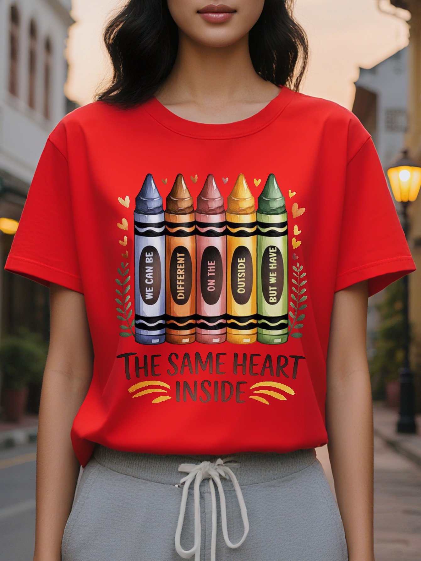 Autumn and Winter Women's Fashion Elegant Design Letter Pattern Cotton Regular Length