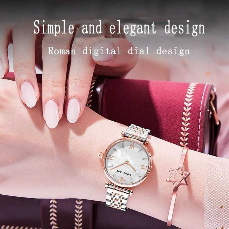 UTHAI Wen Watch Luxury Exquisite Diamonds Beimu dial Metal Bracelet Student Girl Watches Lady Fashion Quartz Clock Wristwatch X250904