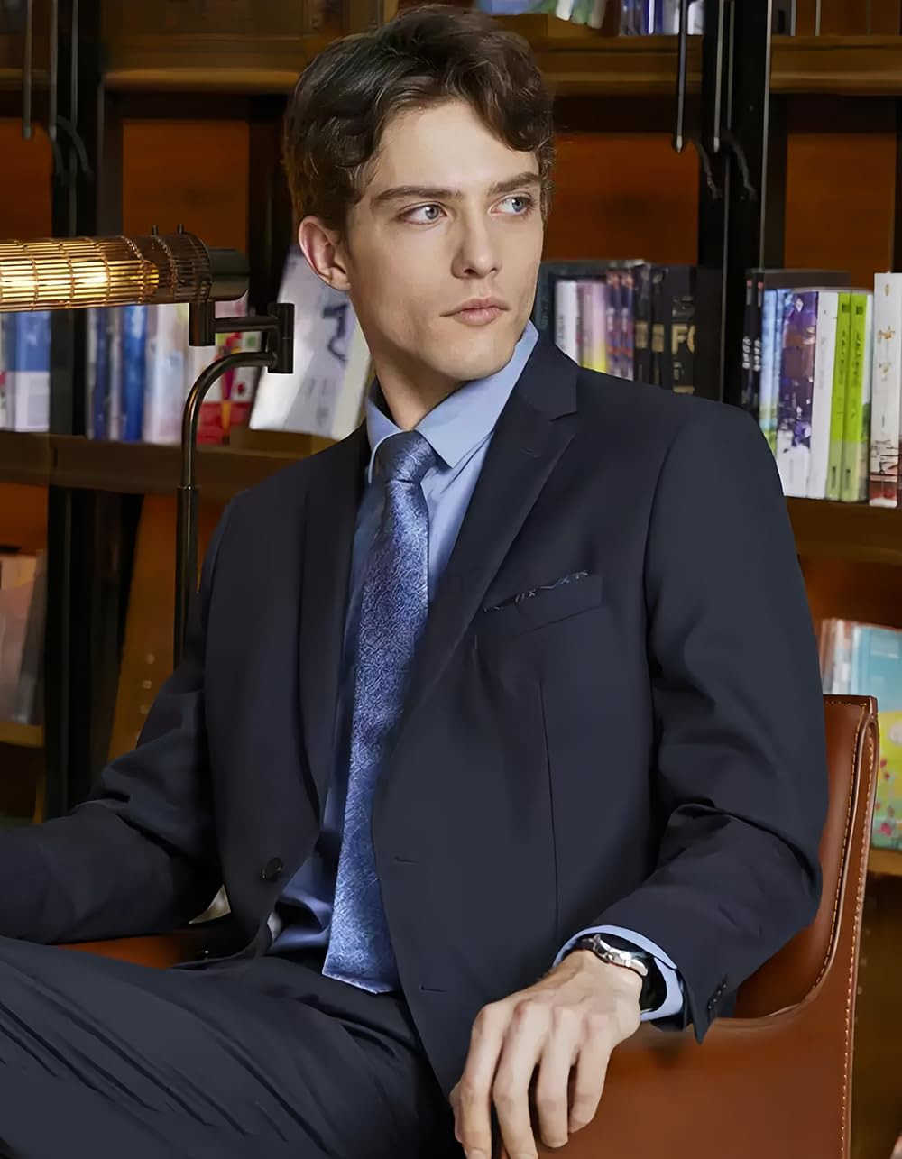 Mens Necktie Assorted Striped and Patterned Silk Neck Ties for Man 276in wideW250904