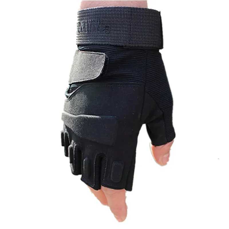New Fingerss Tactical Gloves Men Women Kids Cycling Half Finger Fitn Gloves Antislip Ma Outdoor Sports Tactical GlovesXJ250904