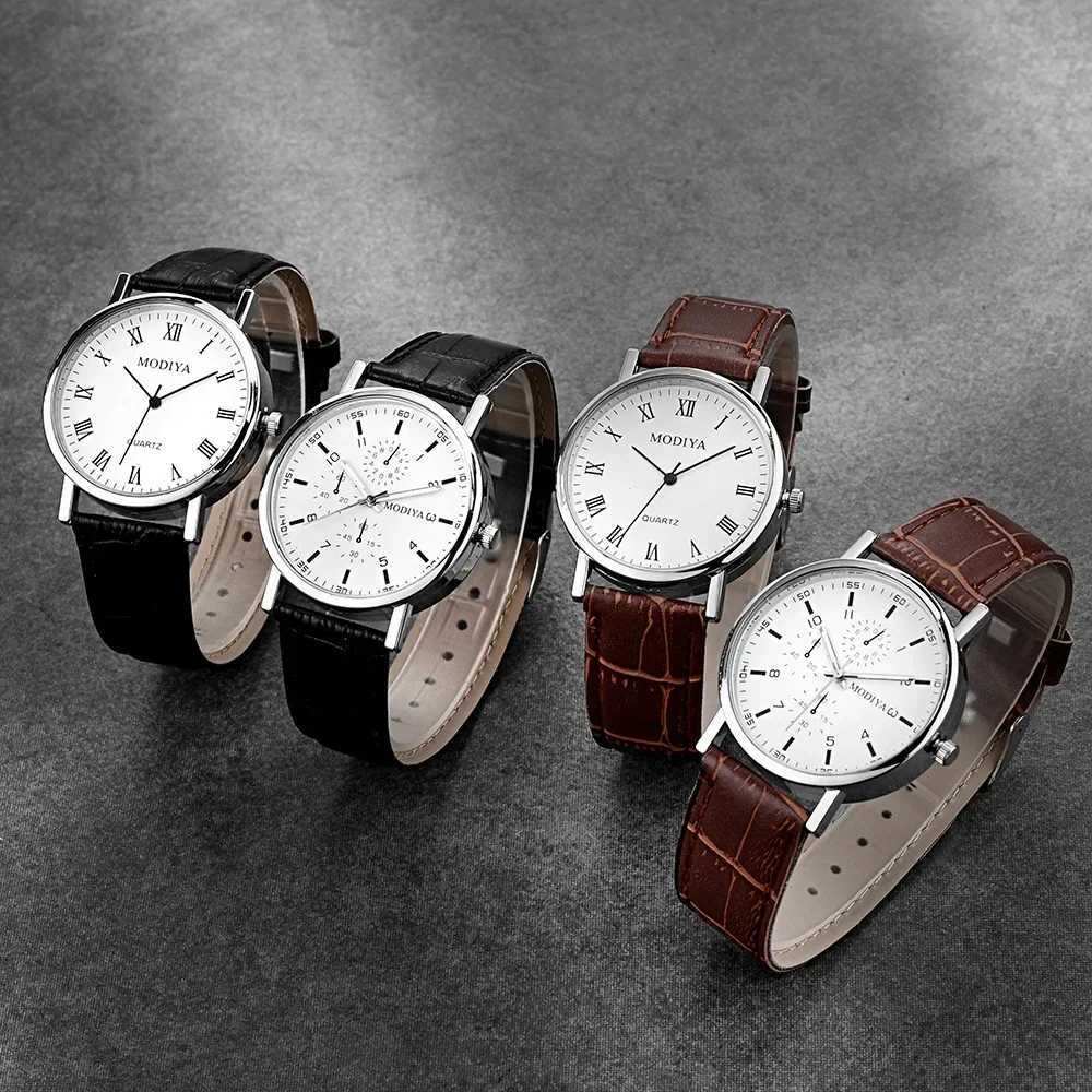 Men Watches Business Wrist Watch Luxury Leather Strap Analog Watches Quartz Wristwatches Clock Men Wen Casual Simple Watch X250904