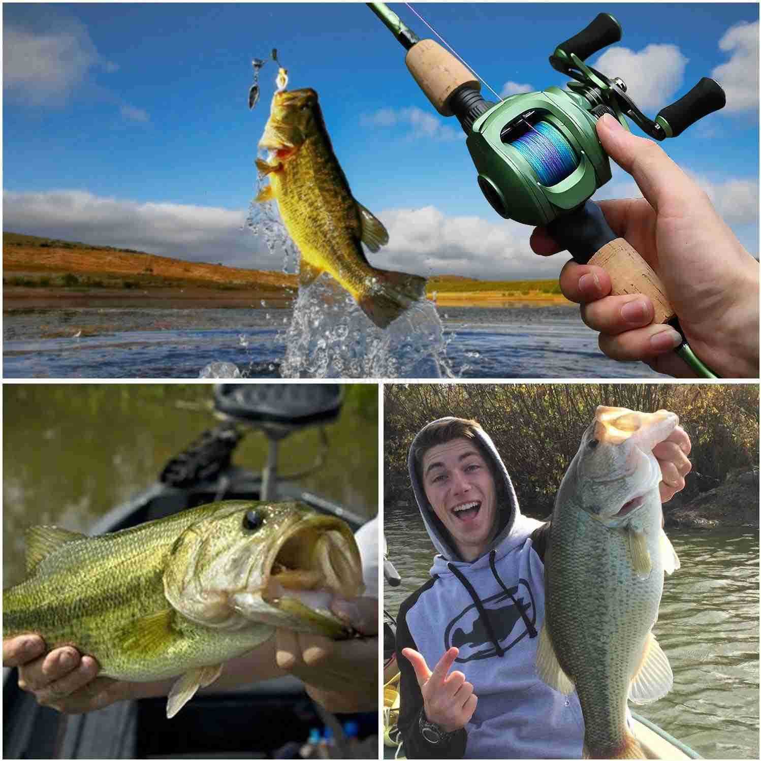 Fishing Baitcasting Reel Baitcaster Fishing Reels with 91BBMagnetic Braking System W250904