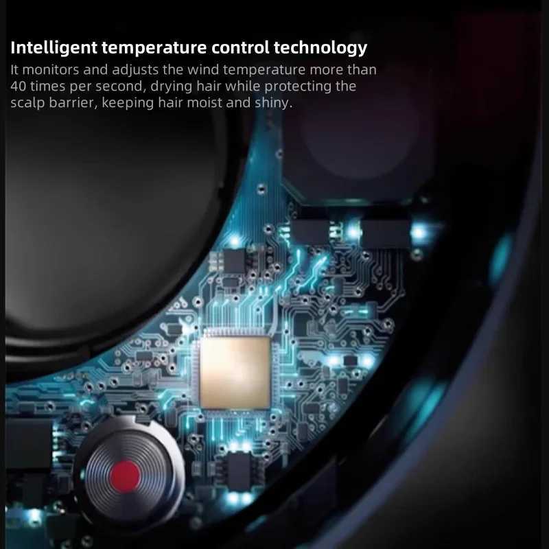 Super Hair Dryer Leafless High Speed Negative Ion Hair Care 160000RPM Fas Dry 220V Super Home Hair Salon Blow Dryer hairdryerW250904