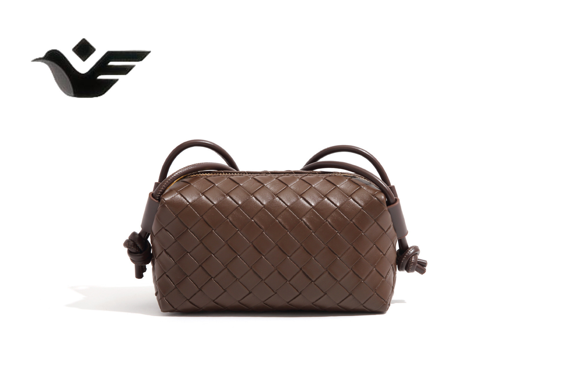 Feiyan Free Shipping New Designer Bag Luxury Shopping Bag Embossed Woven Small Square Bag