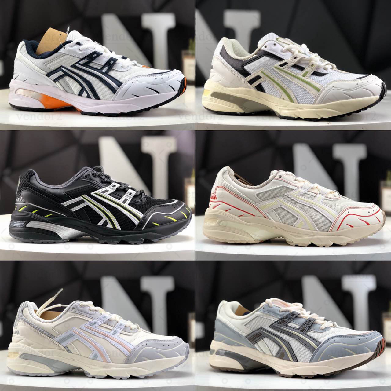 Designer Men Women Running Shoes 1090 Sneakers Black Pure Silver White Blue Yellow Classic Brown men Outdoor Sneakers