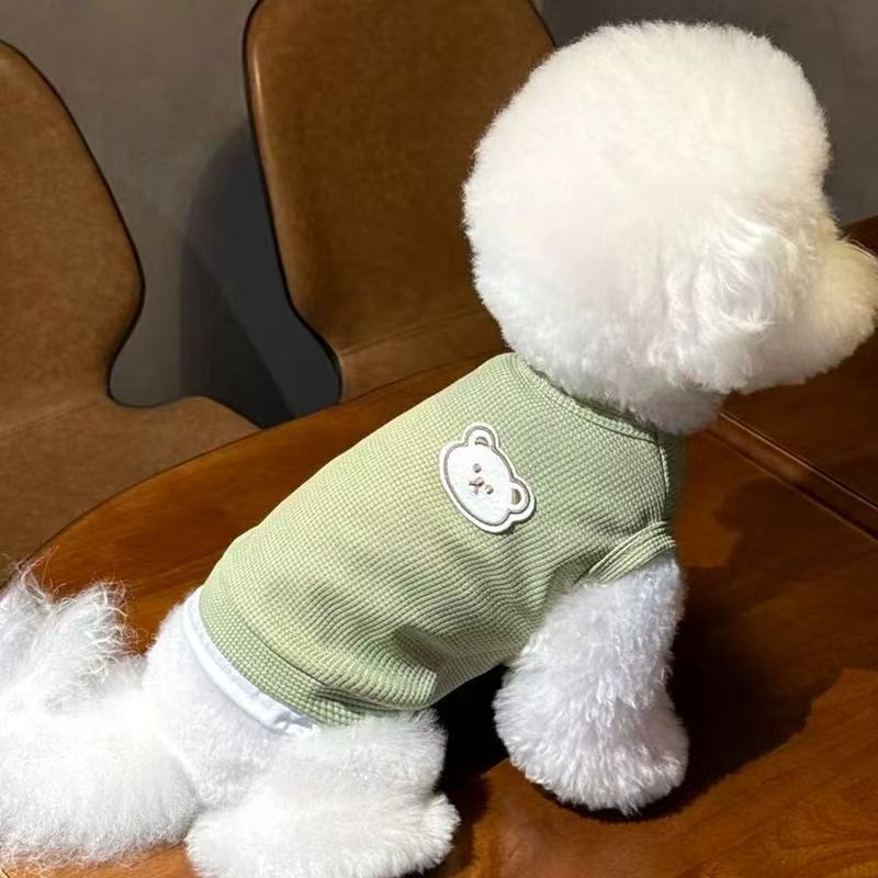 T1116 Pet clothes spring and autumn Teddy Bichon Pomeranian small dog Yorkshire Terrier Maltese dog clothes autumn