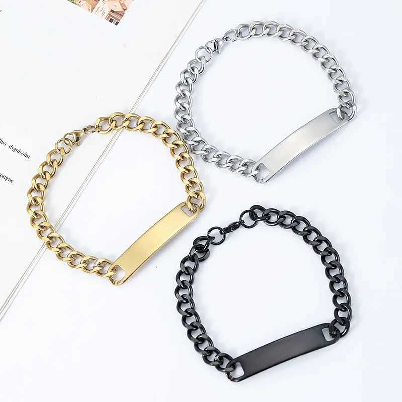 HNSP 7MM Stainless Steel Hand Chain Simple Bracelet For Men Women Punk Street Style Jewelry Accessory W250904
