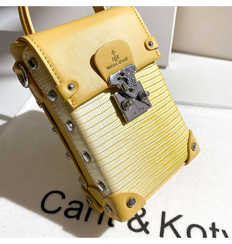 DHEssentials 2025 Jacquard Phone Crossbody Bag Unique Design Soft Shoulder Purse