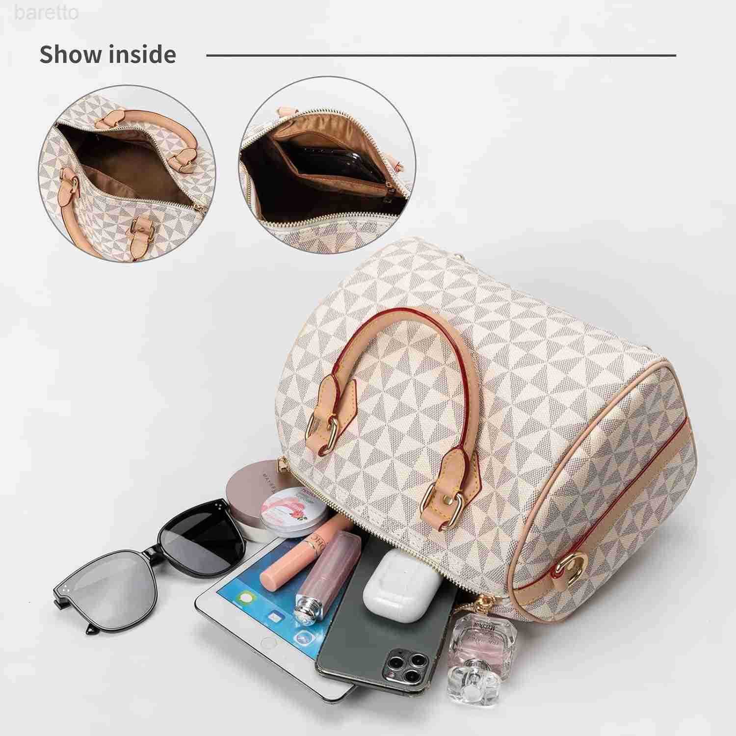 Handbags for Women Faux Leather Purse Large Handle Satchel Bags Shoulder Bag PU Bag M250903