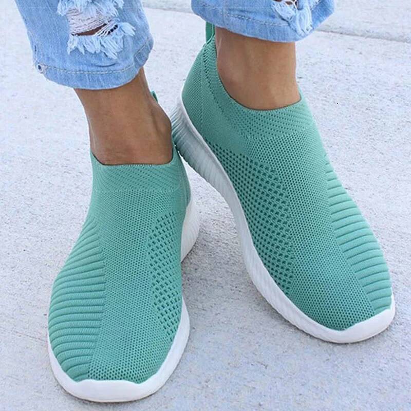 Sneakers White Slip On Casual Sneaker Vulcanize Shoes For Women Sports Zapatillas De Mujer Women's Footwear ddmysaturn