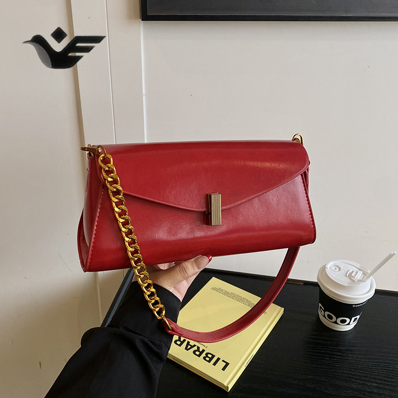 Feiyan Free Shipping New Designer Bag Luxury Shopping Bag Crossbody Trendy Single Shoulder Underarm Bag Simple Texture Baguette Fashion High-end Versa