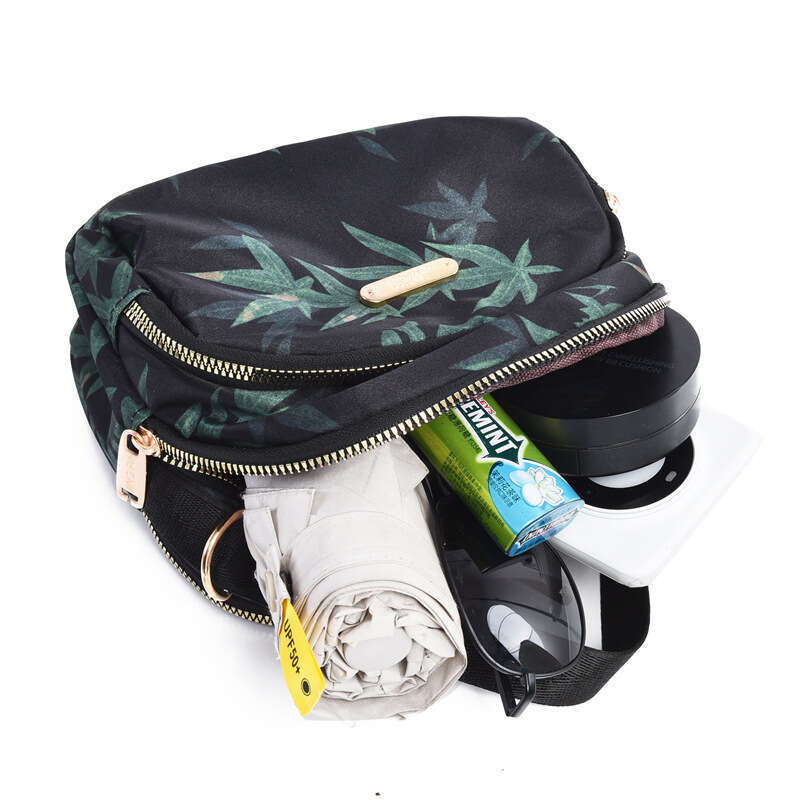 New Water-Resistant Casual Shoulder for Women, National Style Printed Handheld Shell Bag, Large Capacity Commuter Crossbody Bag