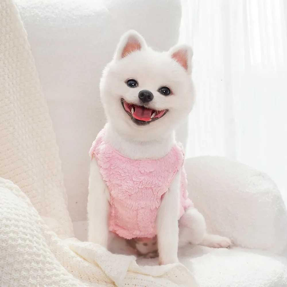 Cute Dog Winter Clothes Warm for Small Dogs Cat Outdoor Soft Cozy Fleece et Vest Coat Pet Chihuahua Yorkies Corgi Ropa Perro W250904