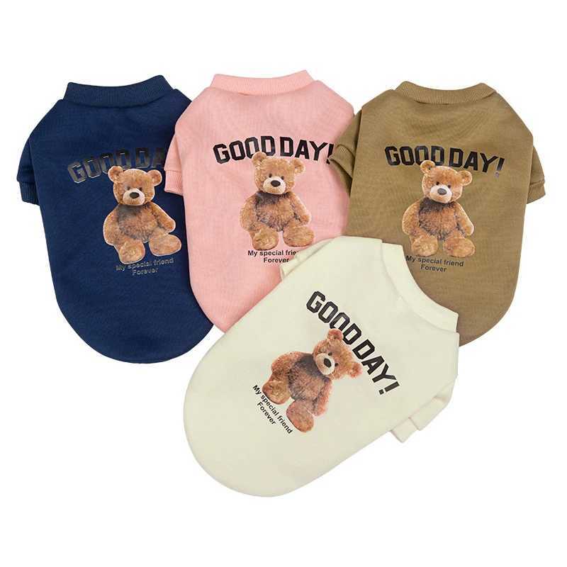 Dogs Winter Cute Costume Pet Clothes Cartoon Bear Pet Shirt Puppy Clothes Pet et for Small Medium Dog Cat Chihuahua Costume W250904