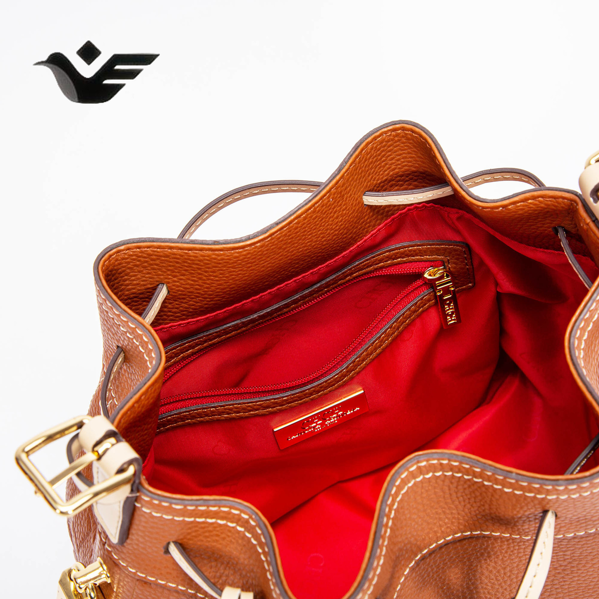 Feiyan Free Shipping New Designer Bag Luxury Shopping Bag Classic Retro Women's New Drawstring Design Versatile Casual Letter Women's New Sh