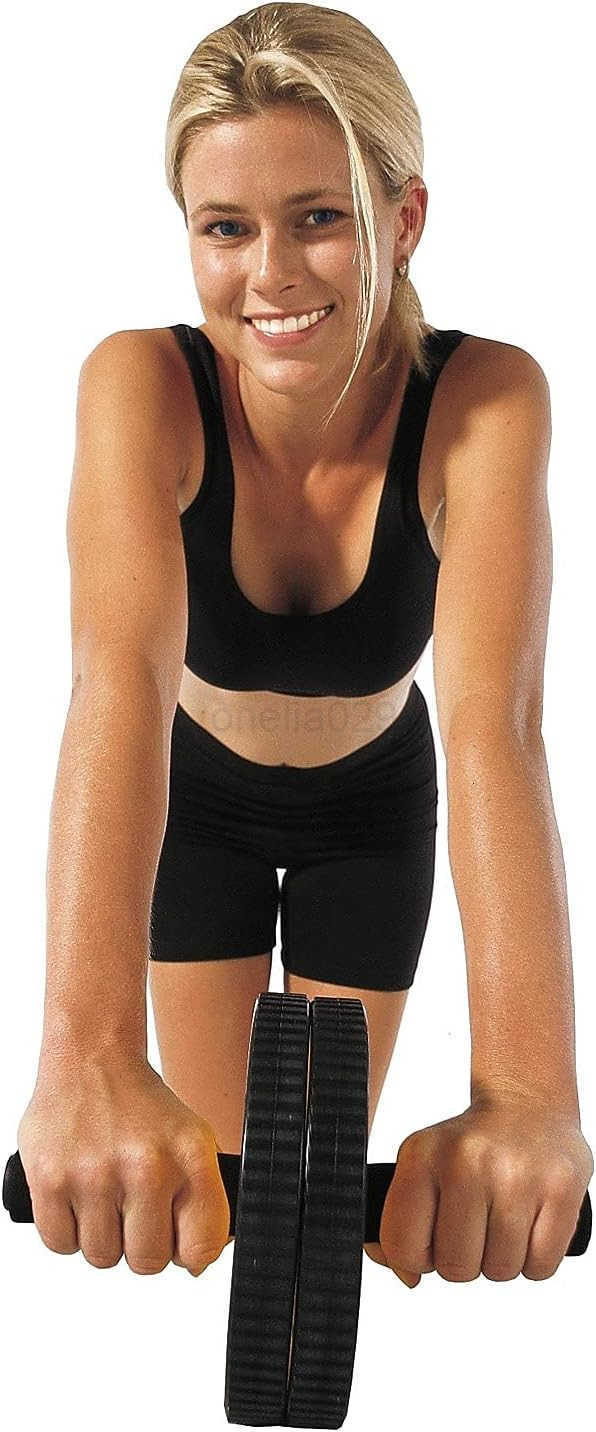 Gofit Black Deluxe Exercise Wheel GFDEW W250904