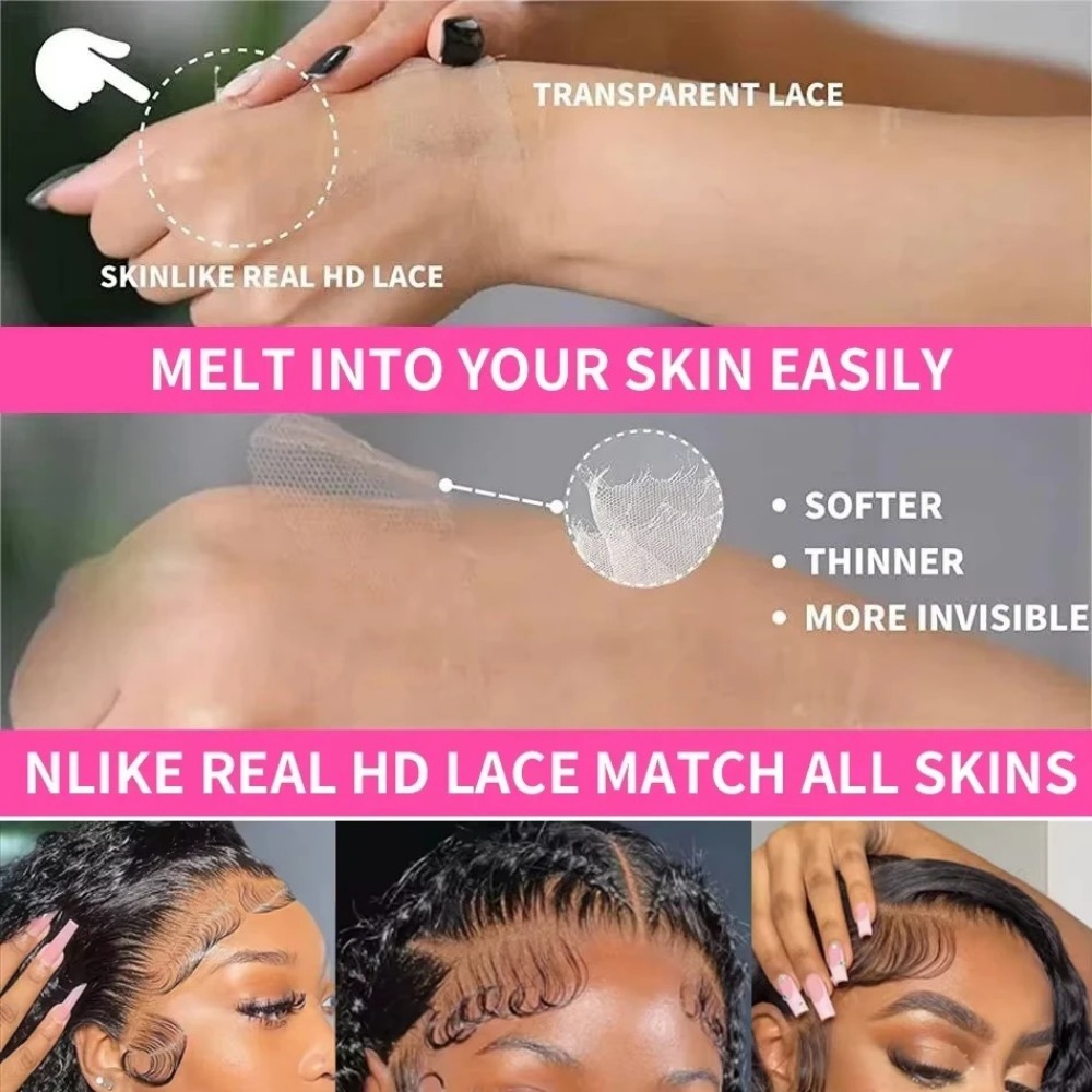 Black Wig Culry Human Hair Wig 13x4 HD Transparent Lace Front Wig Deep Wave Frontal Wig Pelucas De Mujer Glueless Wig Ready To Wear On Clearance Sale