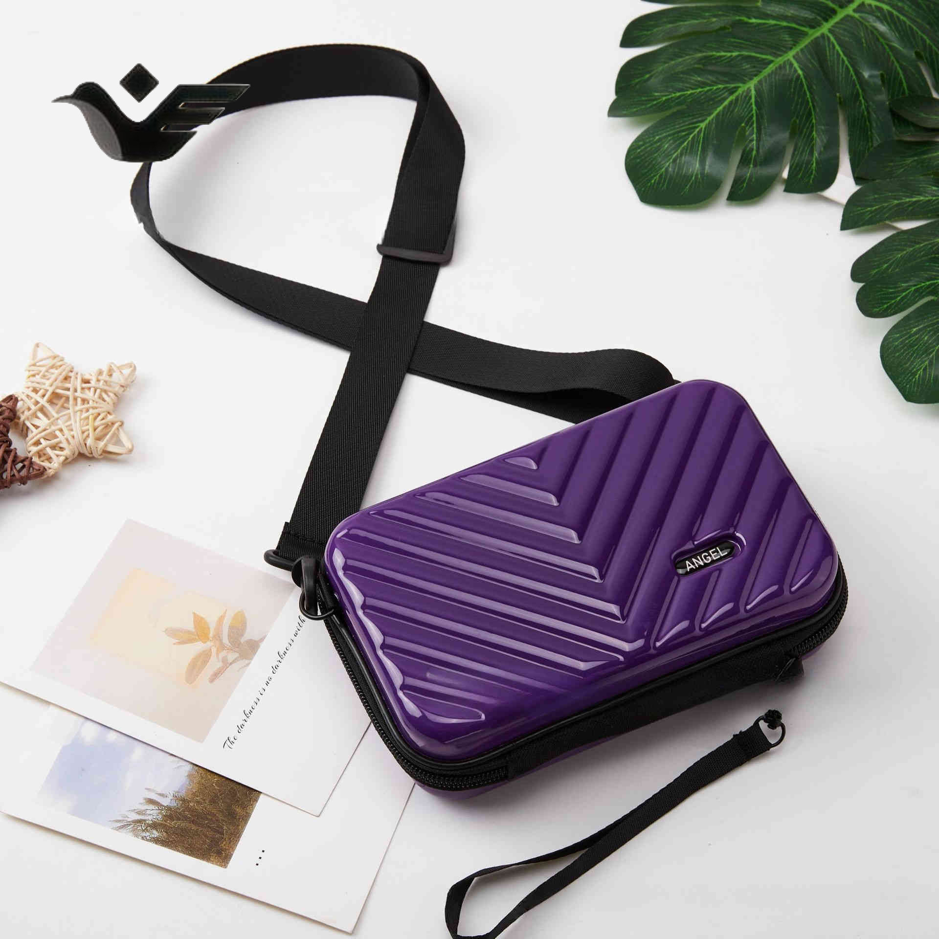 Feiyan Free Shipping New Designer Bag Luxury Shopping Bag Internet Celebrity New 7inch PC Makeup Bag Phone Bag Version Small Suitcase Hard Shell Trave