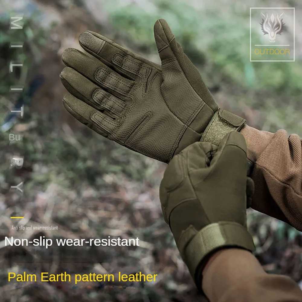 Full Finger Touchscreen Antislip Protective Gloves for Men Women Cycling Riding Biking Sport Workout Moto Glove W34XJ250904