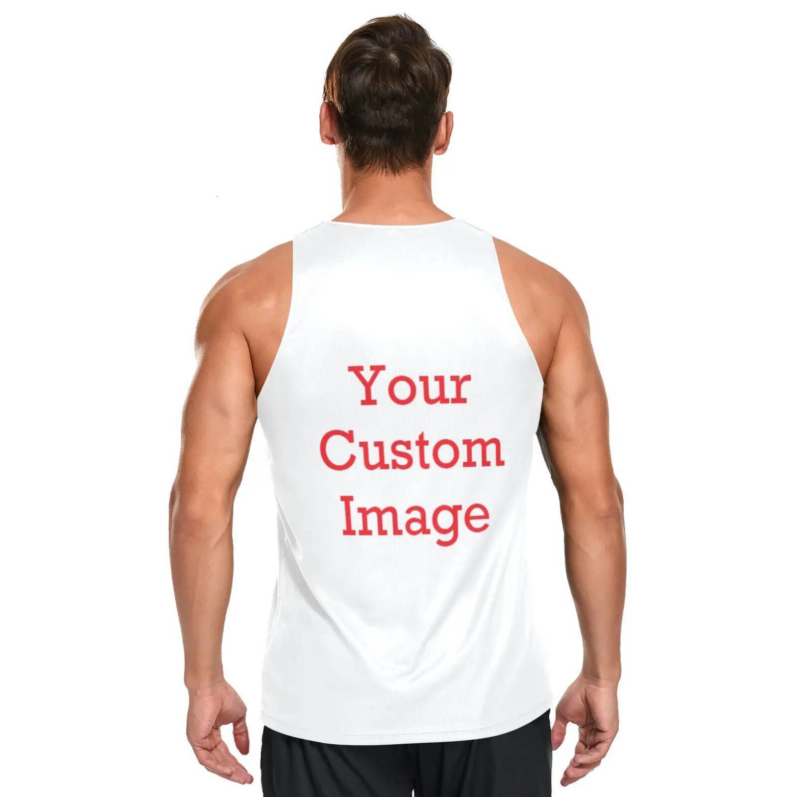 tank Men's Jerseys Summer Tank Top Basketball Club Customized sports warkout & training tops