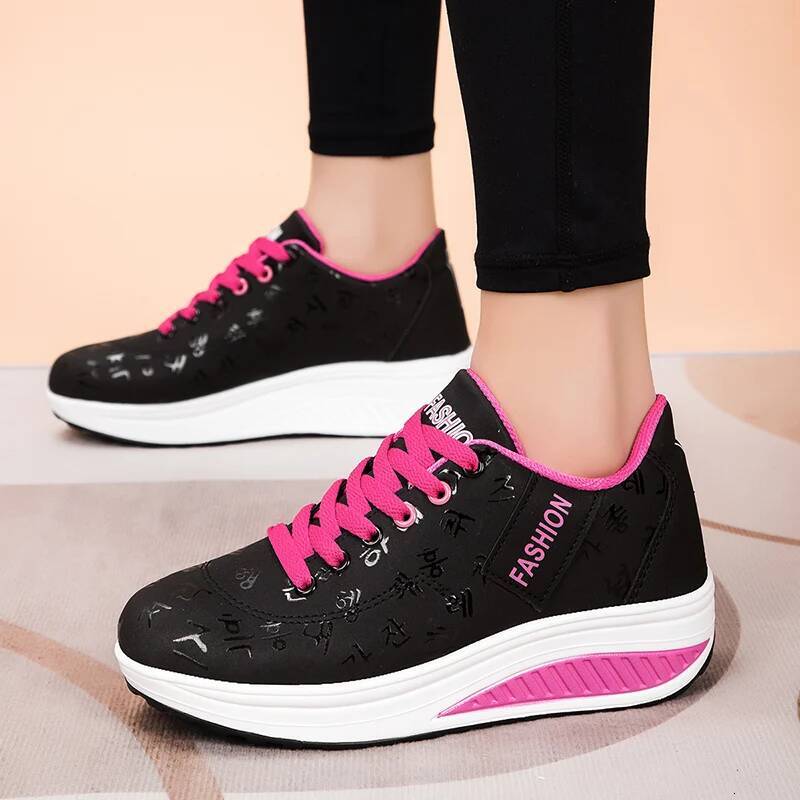 Sneakers Fashion Vulcanized High Quality Flats Shoes for Women Walking Platform Plus Size Zapatillas Mujer ddmysaturn