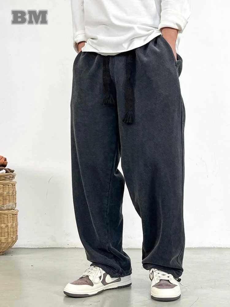 High Quality Cotton Sweatpants For Men Plus Size Sport Harem Pants Korean Fashion Jogging Pants Harajuku Casual Trousers MaleXJ250904