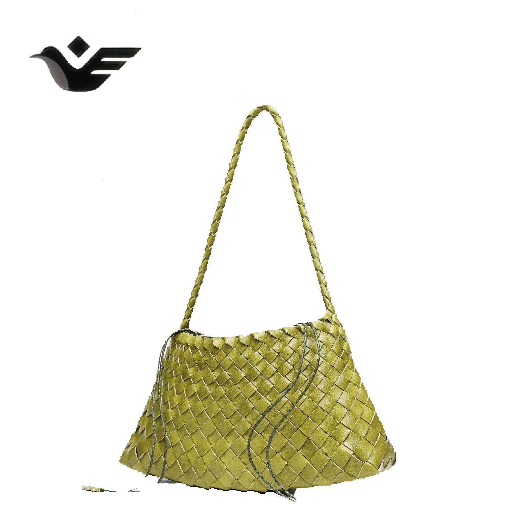 Feiyan Free Shipping New Designer Bag Luxury Shopping Bag Popular Single-shoulder Underarm Hand-woven Tote Bag For Women Fashion Retro Handheld Basket