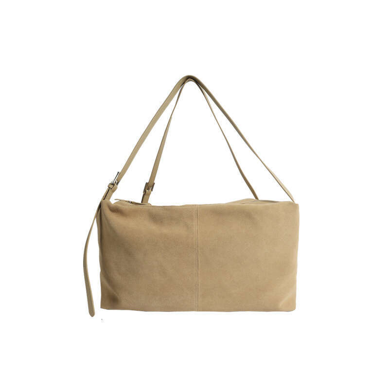 Women Bag Fashion Bag Leather Bag Frosted Cowhide Large Capacity Tote For Women New Niche Design Lazy Style Single Shoulder Underarm Bag Wi