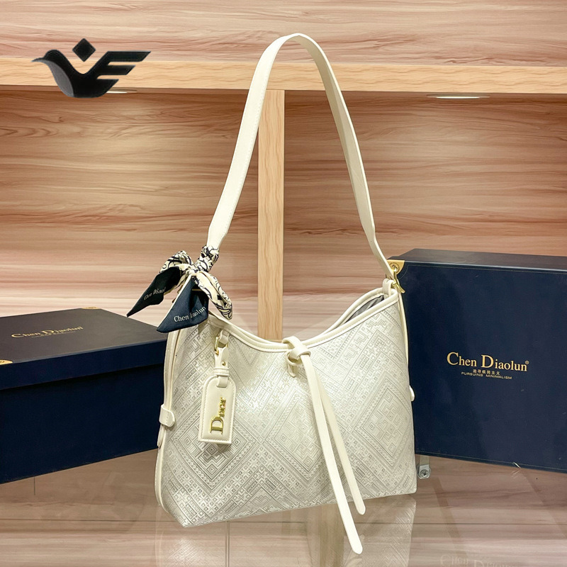 Feiyan Free Shipping New Designer Bag Luxury Shopping Bag Commuter Bag Large Capacity Underarm Bag 2025 National Trend Women's Bag Intangible