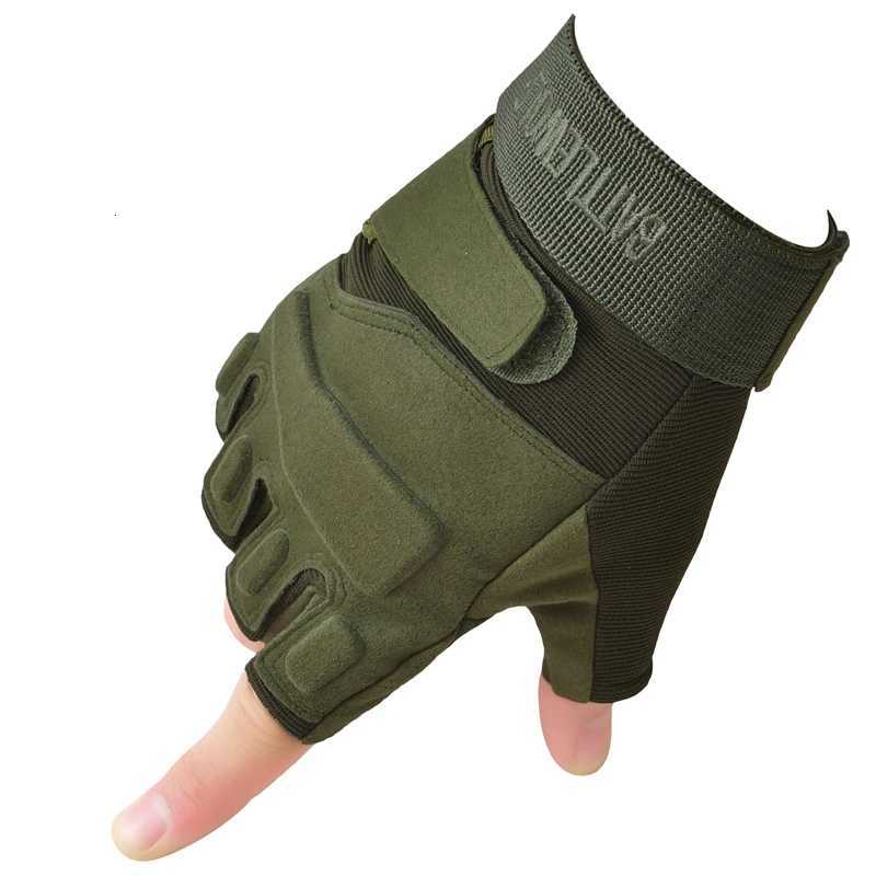 Outdoor Tactical Gloves Sports Gym Fitn Gloves Half Finger Mittens Men Women Kids Motorcyc Riding Cycling Fingerss GlovesXJ250904