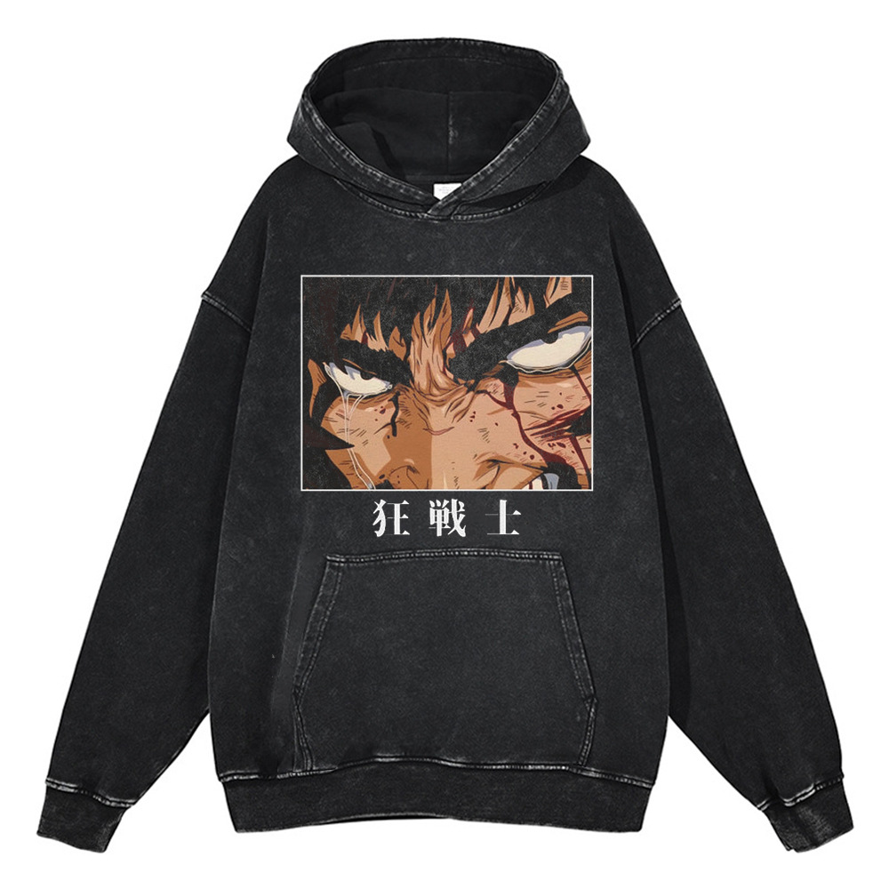 Vintage-Inspired Cotton Hoodie for Fashion Lovers - 440g Lightweight & Durable - TT8249