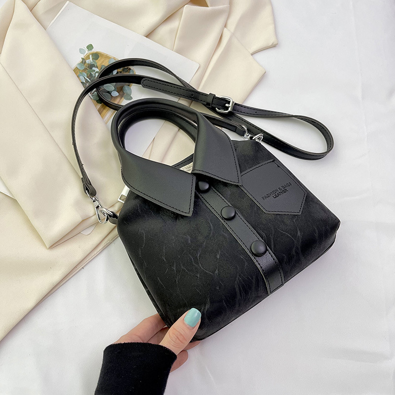 2025 autumn new Korean style niche personalized design women's handbag casual simple fashion crossbody bag designer shoulder bag