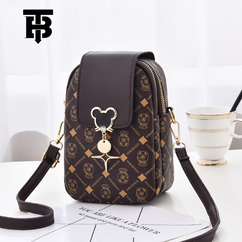 TB BHULAMTE High-end Bag for Women 2025 New Fashion Crossbody Bag Mini Phone Bag Soft Leather Multi-layer Designer s bag Single Shoulder Small Square 