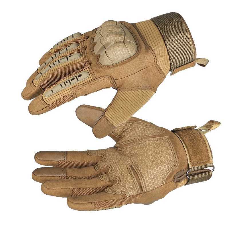 Mens Tactical Gloves Pro Sports Gloves Touch Screen Outdoor Hunting Hiking Combat Airsoft Full Finger Shooting Gloves WomenXJ250904