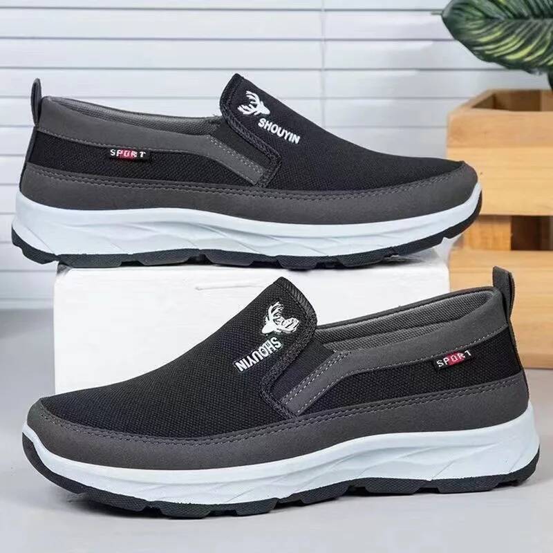 Men Running Sneakers Breathable Orthopedic Travel Plimsolls Non-Slip Comfortable for Outdoor Activity Hiking Walking ddmysaturn