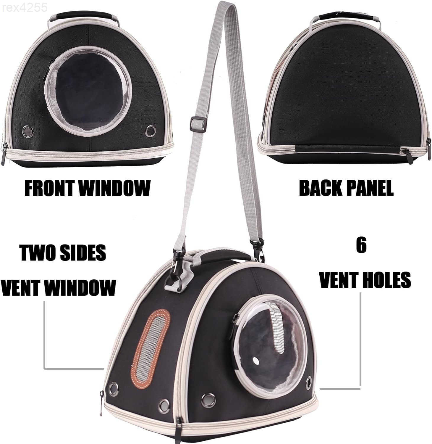 Pig Travel Carrier Cage Portable Carry Bag for Two 2 Pigs Reptile Bearded Dragon Lizard Carrier Bag for Small Animals Hamster Hedgehog Bird Bunny Kitt