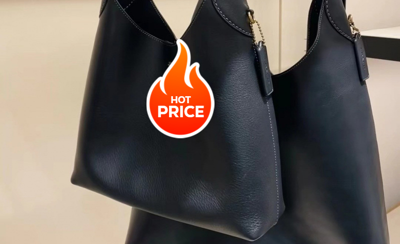 Premium Genuine Leather Tote with Spacious Capacity - Designed for Hand, Single-Shoulder and Armpit Carry, Ideal for Daily Commute, Featuring a Lazy-C