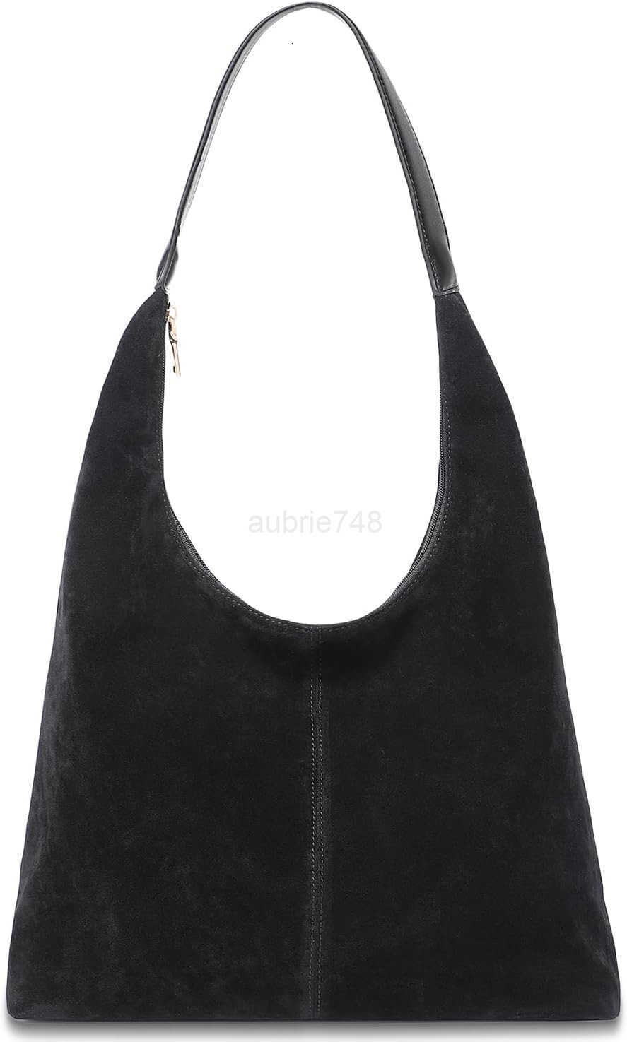 Bag for WomenSuede Tote BagSuede Hobo BagsSuede HandbagSuede Slouchy Shoulder Bag M250904
