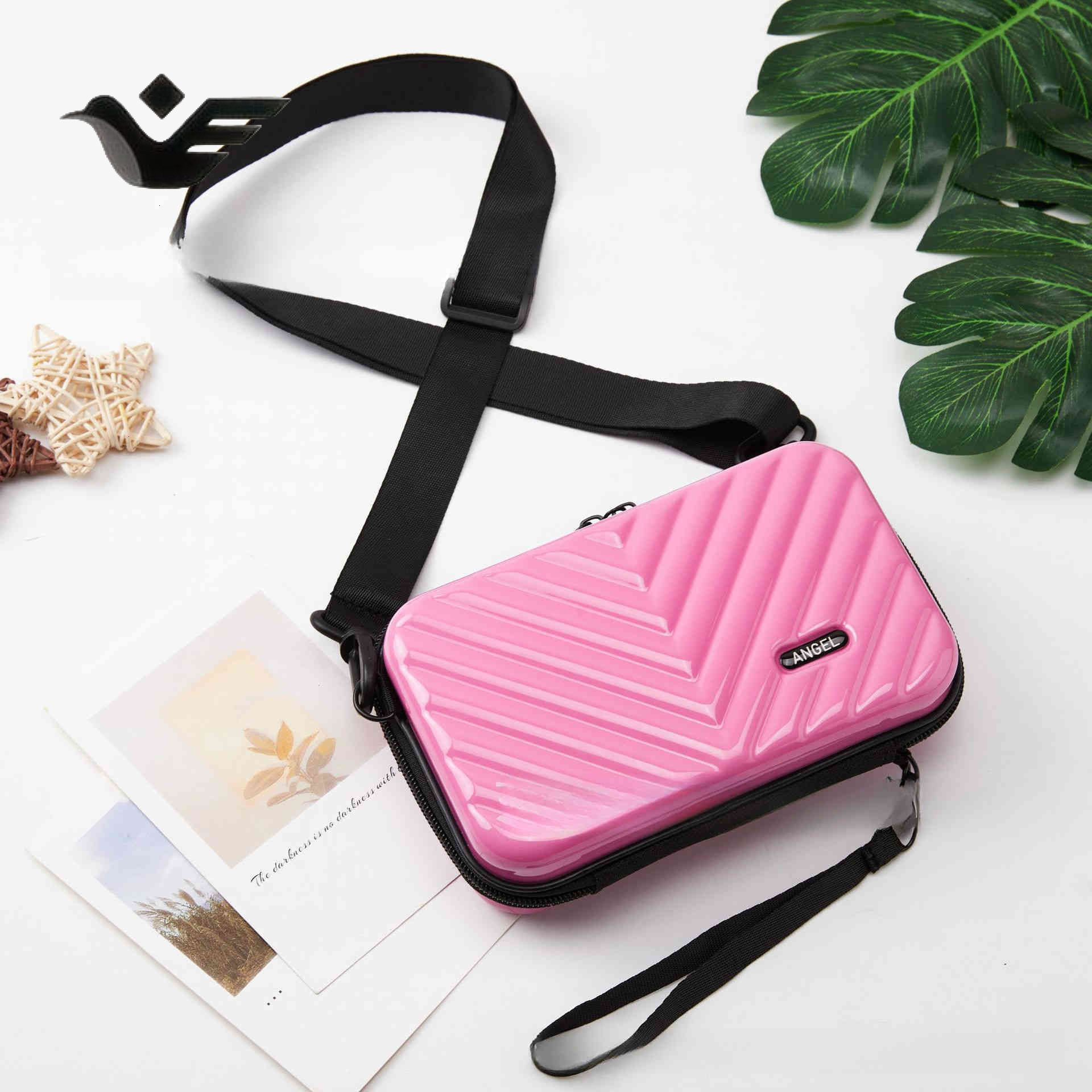 Feiyan Free Shipping New Designer Bag Luxury Shopping Bag Internet Celebrity New 7inch PC Makeup Bag Phone Bag Version Small Suitcase Hard Shell Trave