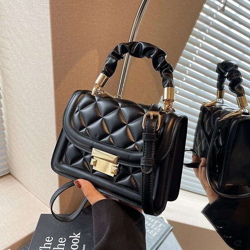 Luxury bag Amy Rabbit Women s Bag New Summer Fashion Lingge Korean Version Versatile Small Handheld One Shoulder Crossbody