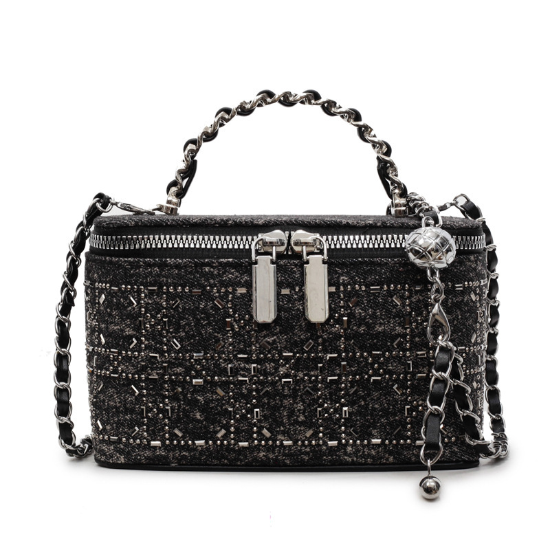 2025 autumn new denim niche design handbag light luxury elegant versatile fashion crossbody bag designer shoulder bag